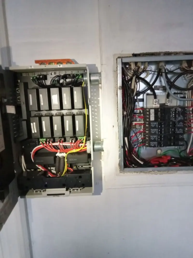 Electrical panel upgrade completed for Carbon Monoxide Detector Installation in Lansdowne